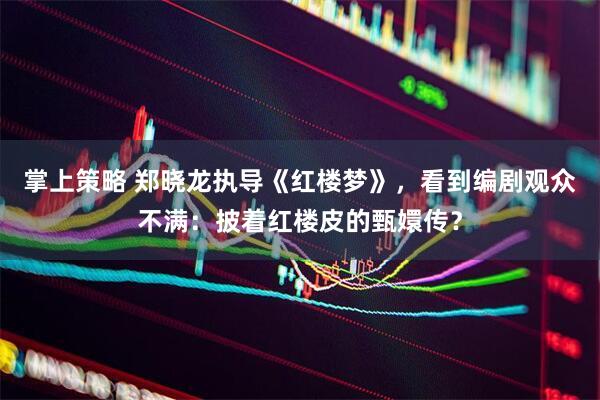 掌上策略 郑晓龙执导《红楼梦》，看到编剧观众不满：披着红楼皮的甄嬛传？