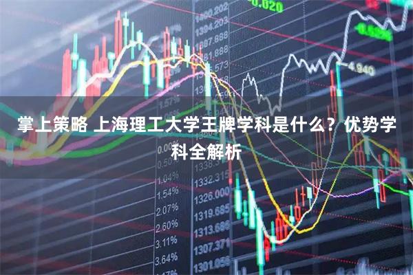 掌上策略 上海理工大学王牌学科是什么？优势学科全解析