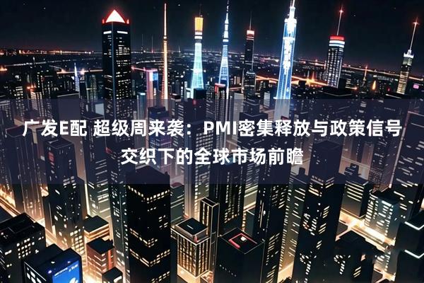 广发E配 超级周来袭：PMI密集释放与政策信号交织下的全球市场前瞻